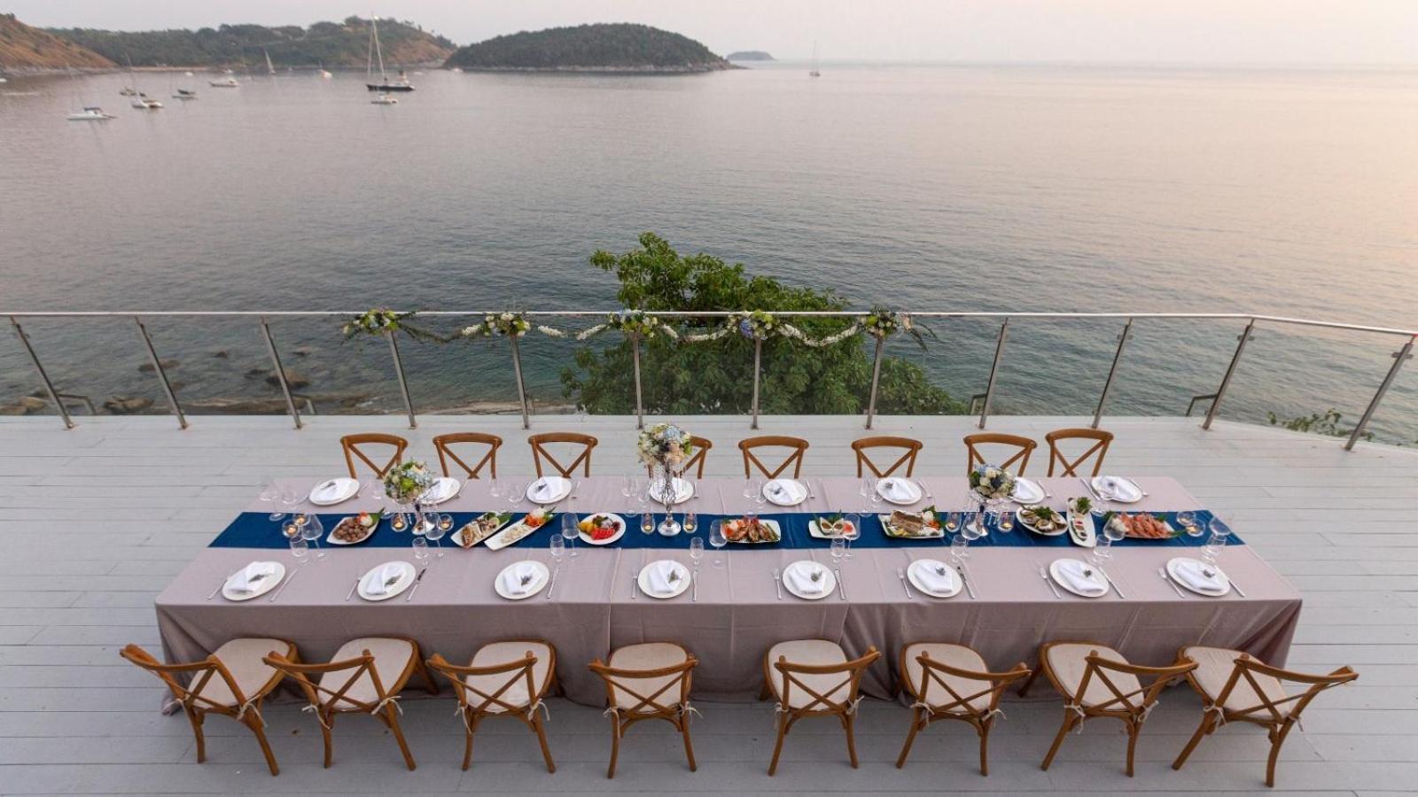 Villa Thousand Cliffs Nai Harn Eksteriør billede