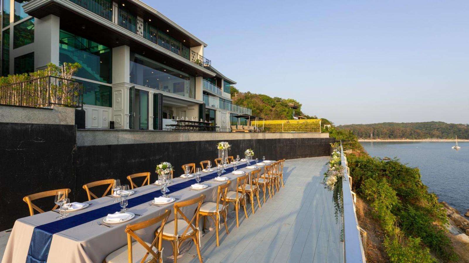 Villa Thousand Cliffs Nai Harn Eksteriør billede