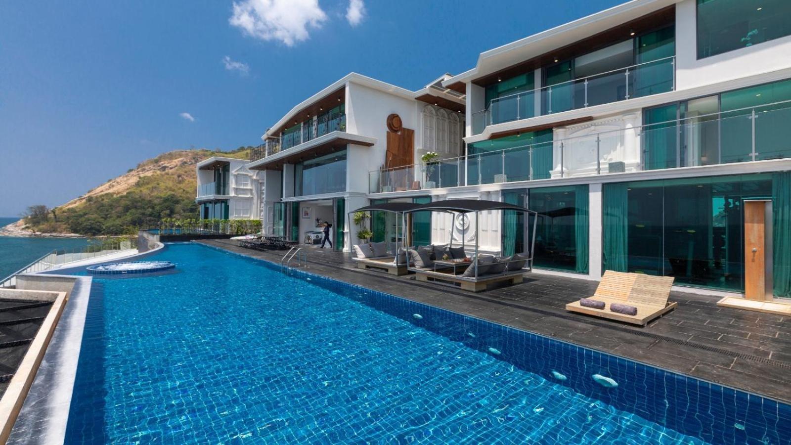 Villa Thousand Cliffs Nai Harn Eksteriør billede
