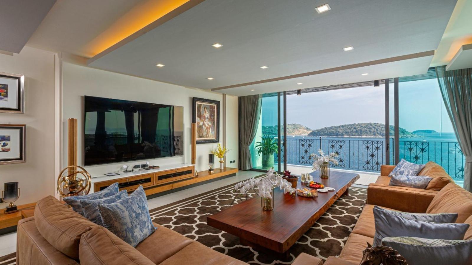 Villa Thousand Cliffs Nai Harn Eksteriør billede