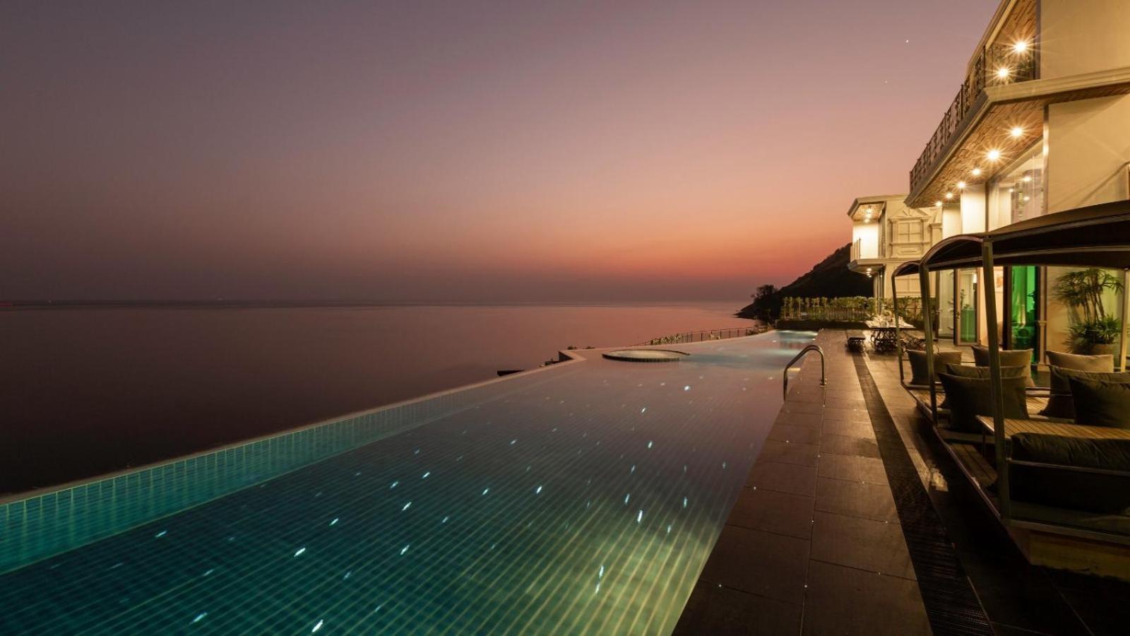Villa Thousand Cliffs Nai Harn Eksteriør billede