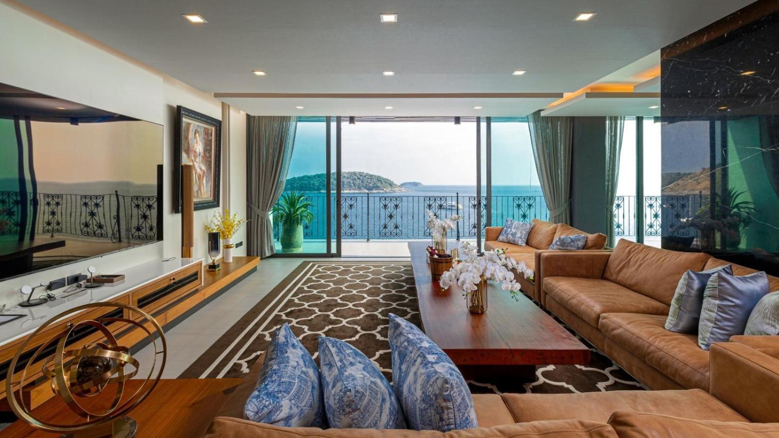 Villa Thousand Cliffs Nai Harn Eksteriør billede