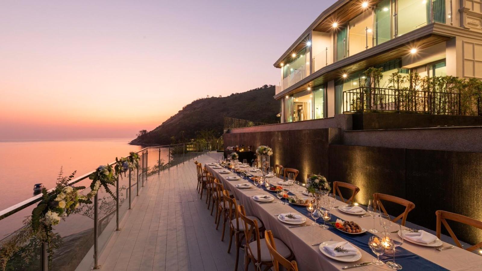 Villa Thousand Cliffs Nai Harn Eksteriør billede