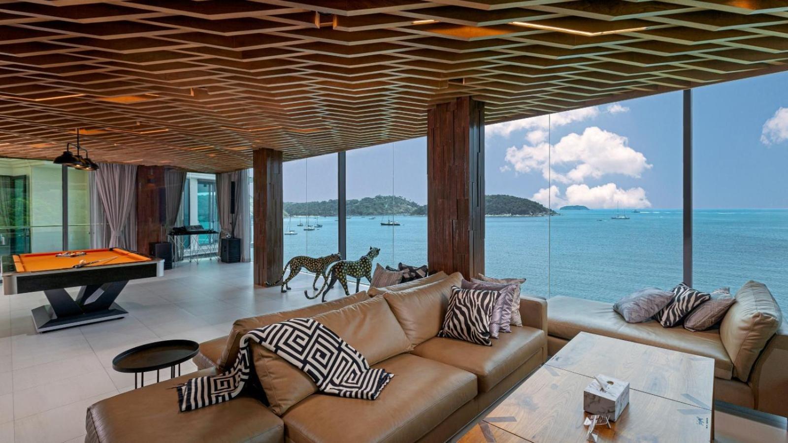 Villa Thousand Cliffs Nai Harn Eksteriør billede