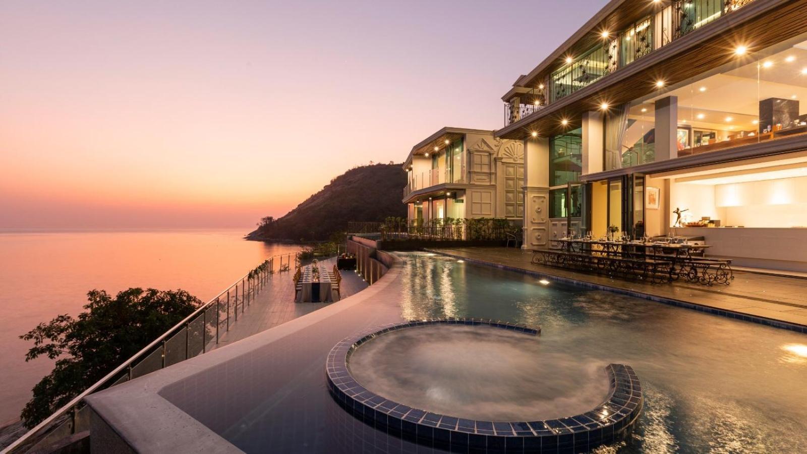 Villa Thousand Cliffs Nai Harn Eksteriør billede