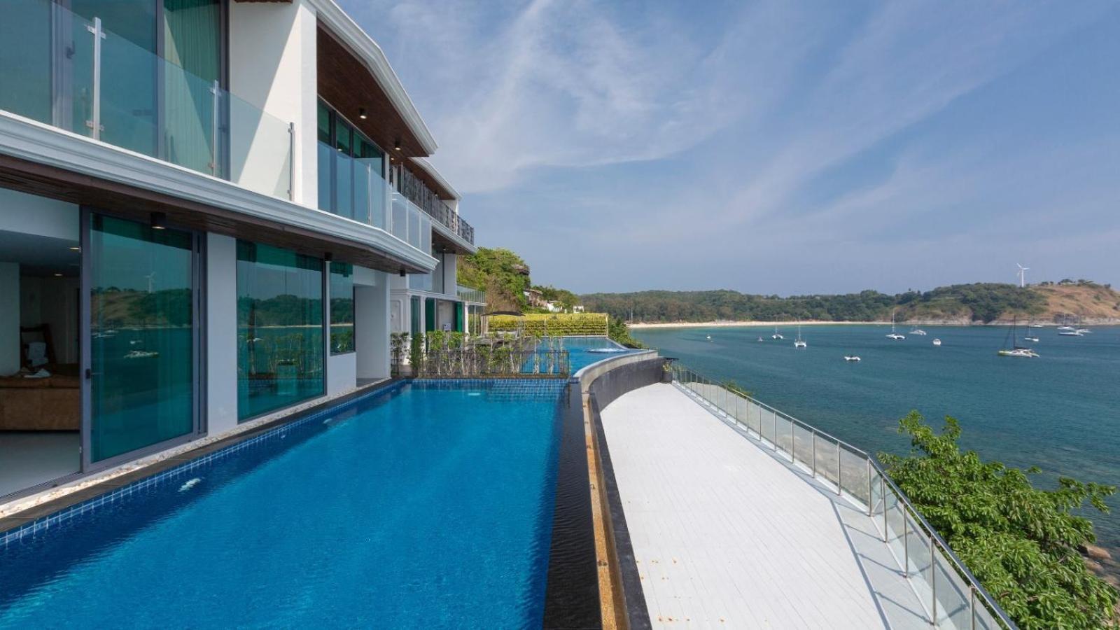 Villa Thousand Cliffs Nai Harn Eksteriør billede