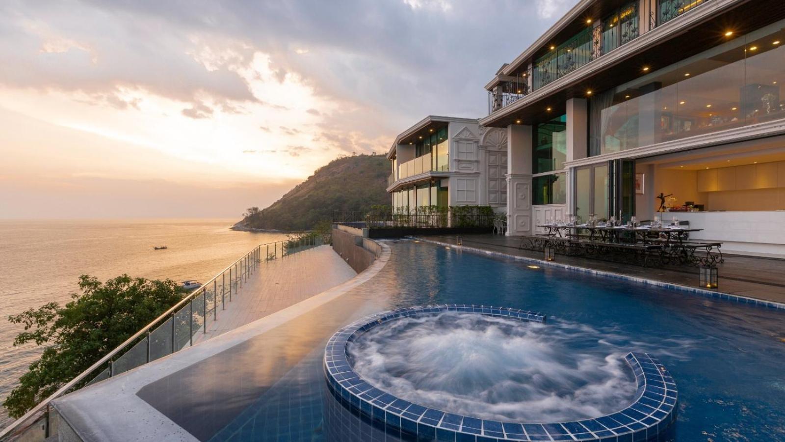 Villa Thousand Cliffs Nai Harn Eksteriør billede