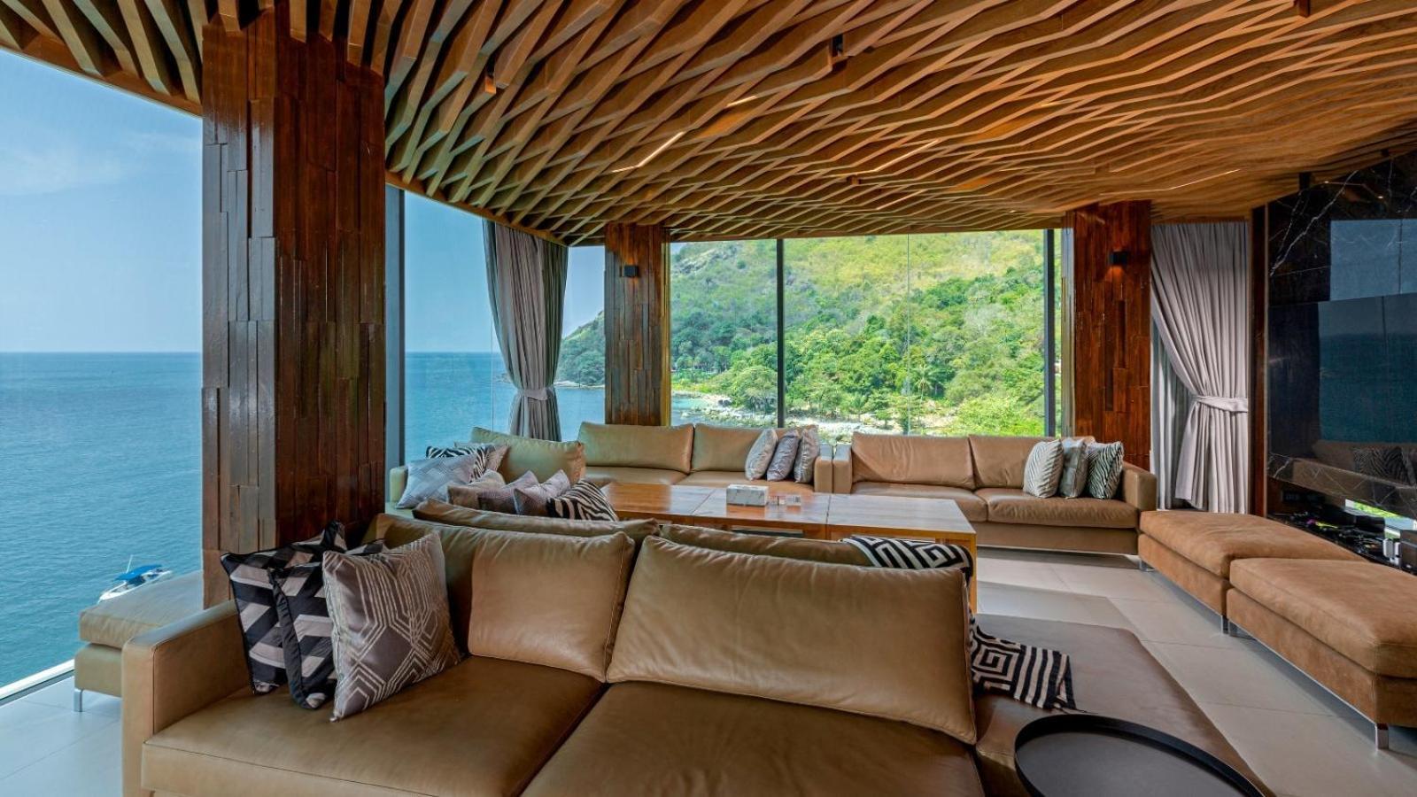 Villa Thousand Cliffs Nai Harn Eksteriør billede