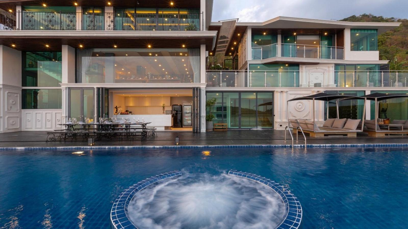 Villa Thousand Cliffs Nai Harn Eksteriør billede