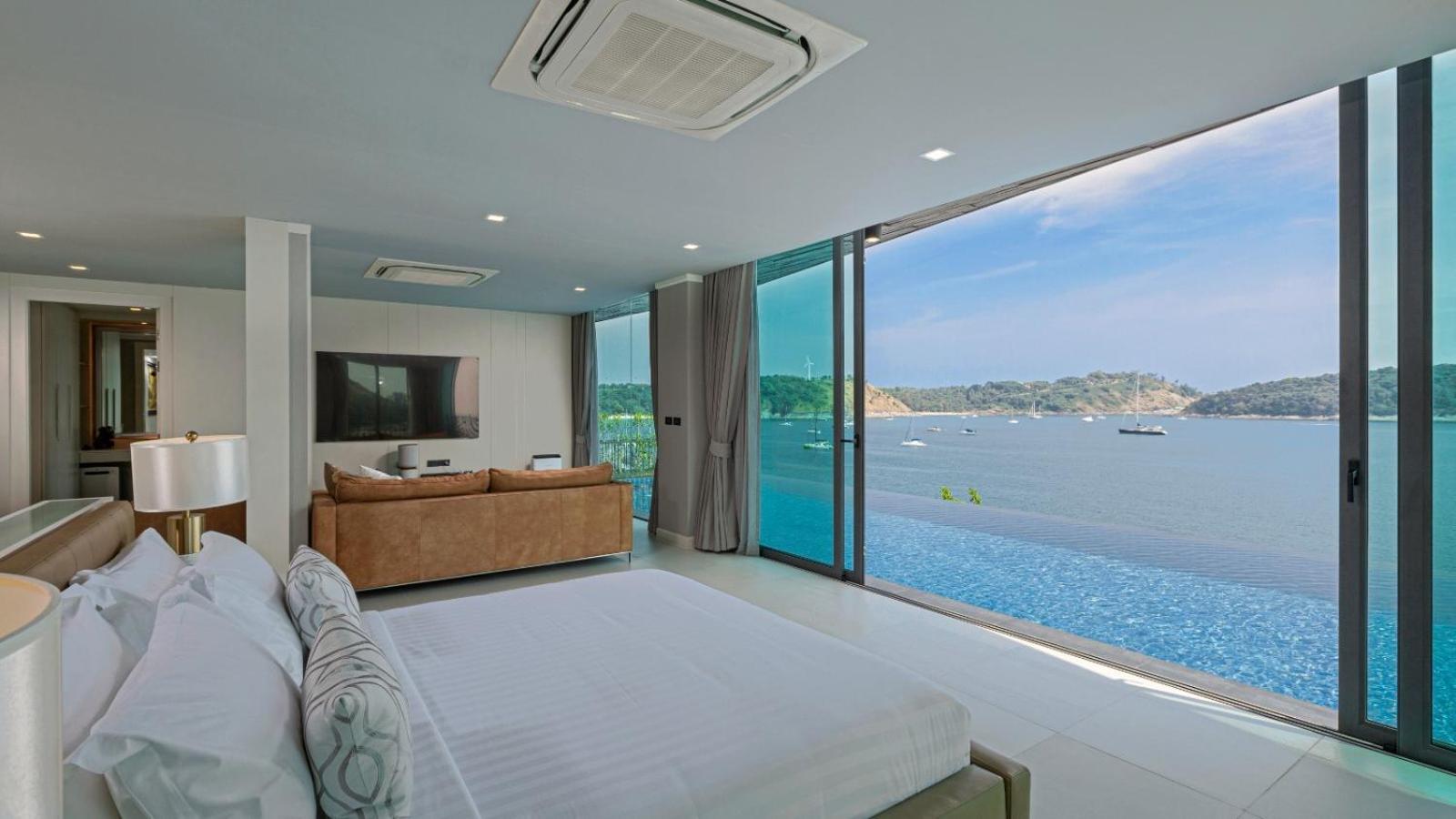 Villa Thousand Cliffs Nai Harn Eksteriør billede