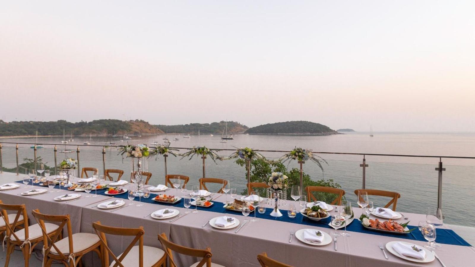 Villa Thousand Cliffs Nai Harn Eksteriør billede